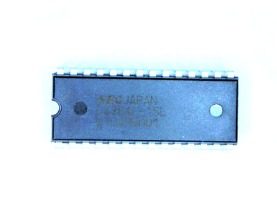 UPD4364C-15L  ''Original'' NEC 8K x 8  SRAM 28P DIP IC  1  pc