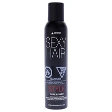 Curly Sexy Curl Power Bounce Mousse Spray by Sexy Hair - 8.4 oz Mousse