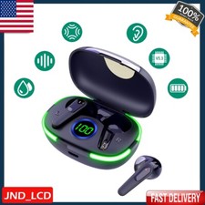 Waterproof Wireless Earbuds Bluetooth 5.3 Earphones In-Ear 3D Stereo Headset