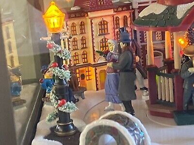 Mr Christmas VICTORIAN ICE SKATERS ANIMATED MUSIC BOX~50 Mr Christmas VICTORIAN ICE SKATERS ANIMATED MUSIC BOX~50