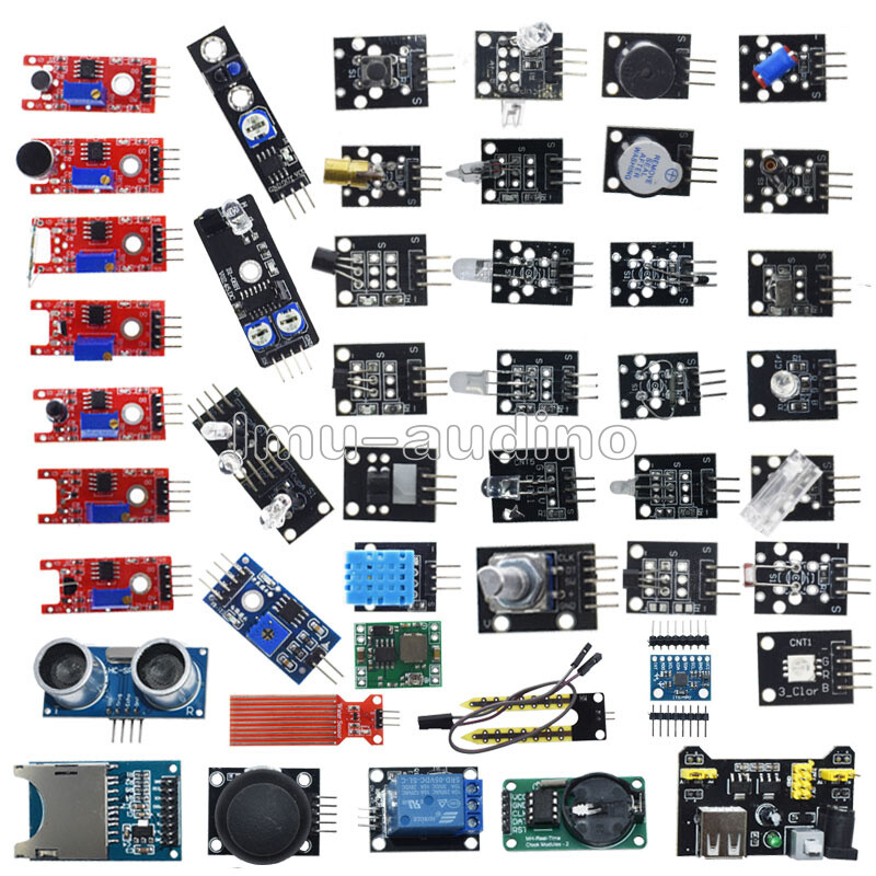 45 in 1 37 in 1 Sensor Module Starter Kit Set For Arduino Raspberry Pi Education