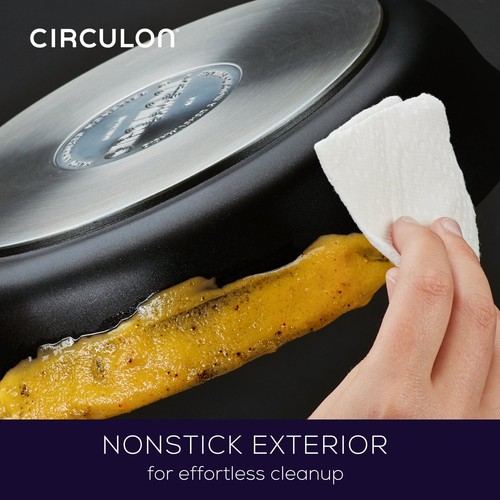 Circulon Symmetry Nonstick Induction 11 Piece Cookware Set Black - Picture 4 of 12