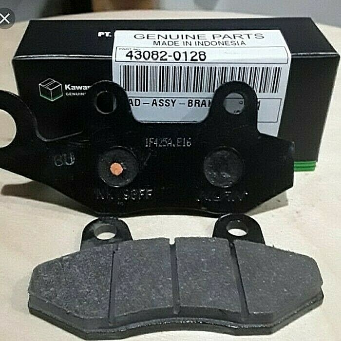 Kawasaki Ninja Z250 300 W175 OEM Front Brake Pad 43082-0128 Kawasaki Ninja Z250 300 W175 OEM Front Brake Pad 43082-0128