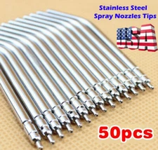 Dental Air Water Spray Nozzles/Tips Triple 3-way Syringe Metal Nozzles/Tips/Tube