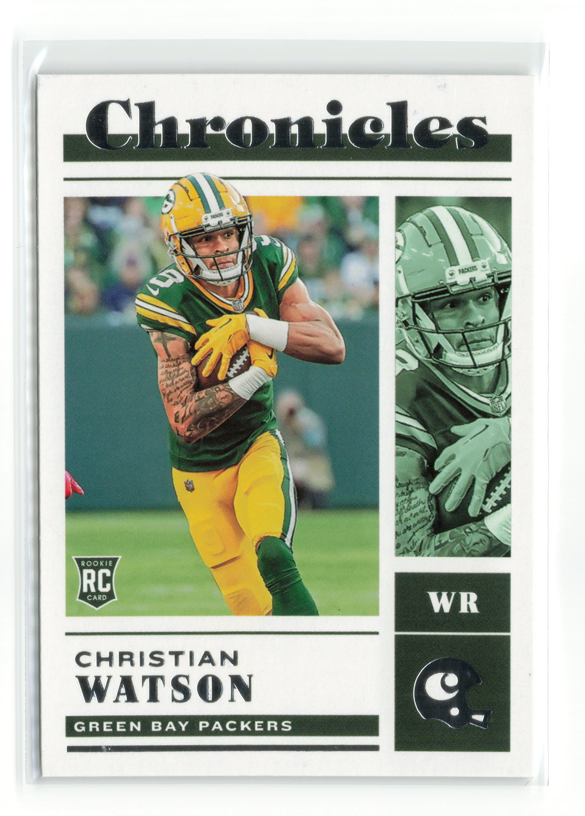 CHRISTIAN WATSON #39 2022 PANINI CHRONICLES PACKERS RC