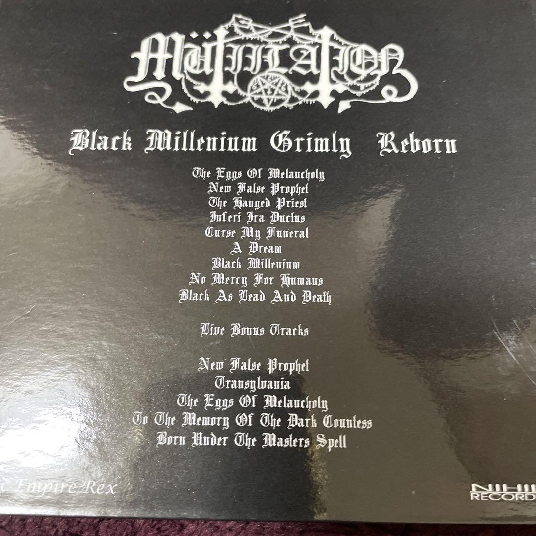 洋楽 mutiilation/Black Millenium Grimly Rebo. Mütiilation – Black Millenium (Grimly Reborn) – CD (Album