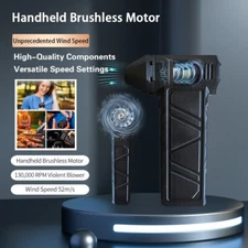 130000 RPM Turbo Blower Jet Fan Violent Turbofan Brushless Motor Rechargeable