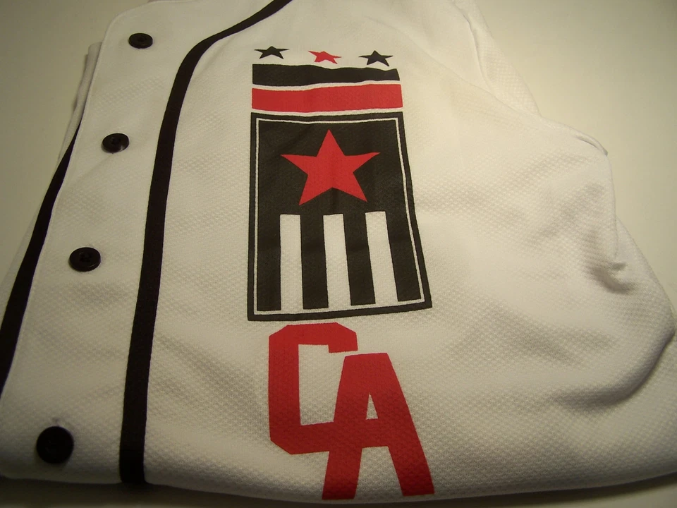 TONY HAWK California Republic 花卉 Uni-sex Base-ball 风格衬衫 白色 98 全新 — 第 3/4 张图片