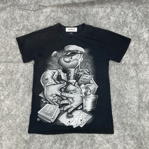 Popeye T-Shirt Men's Small Retro 