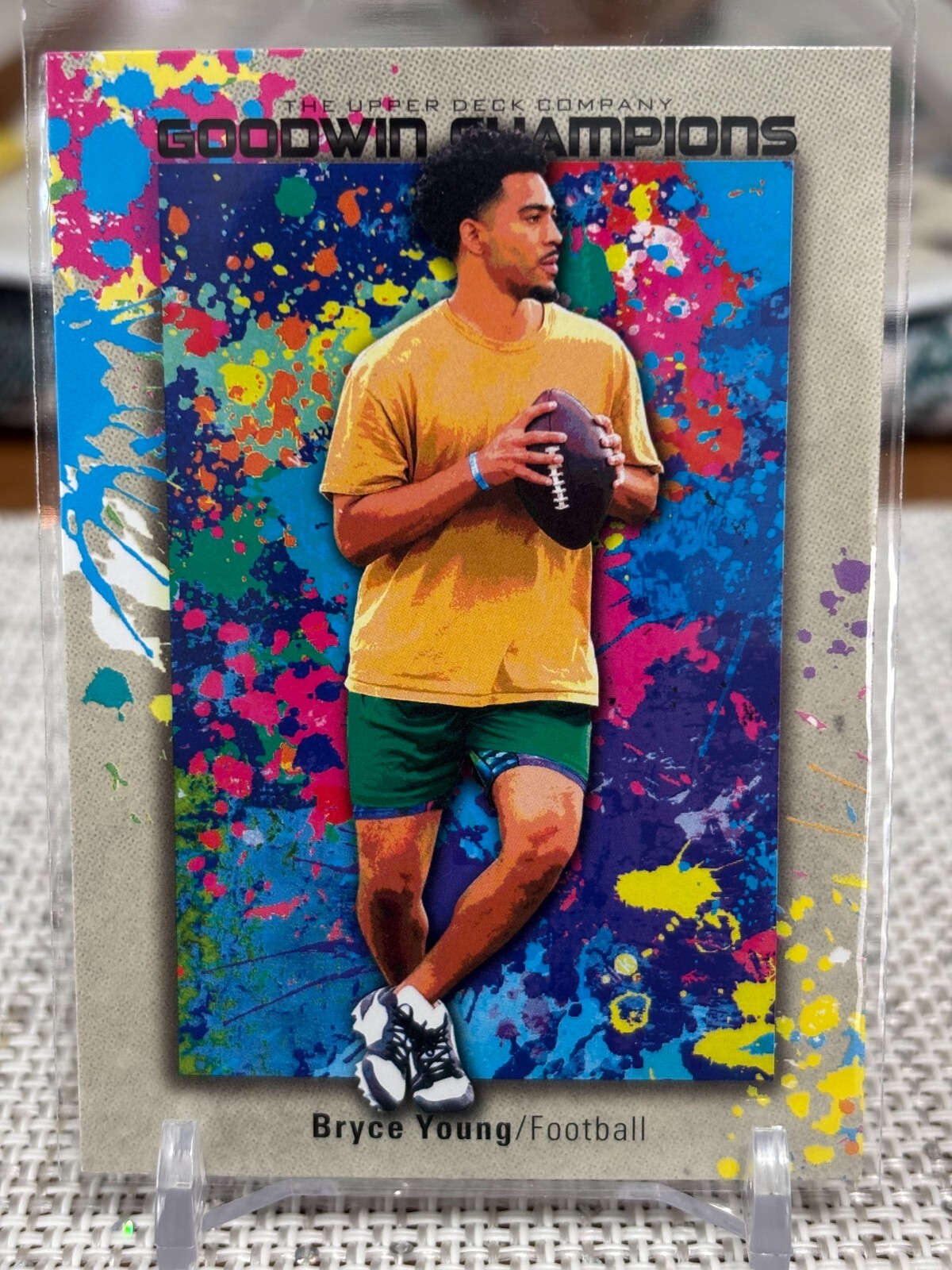 2024 Upper Deck Goodwin Champions #103 Bryce Young (Splash of Color)