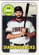 2018 Topps Heritage #666 Alex Avila Arizona Diamondbacks