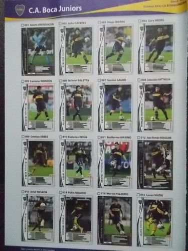 Panini WCCF Base Boca Juniors Rookie RIQUELME Palermo - Picture 62 of 86