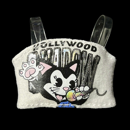 Rainbow High Shadow Uma Vanhoose Doll Graphic Cartoon Tube Top Clear Strap Shirt