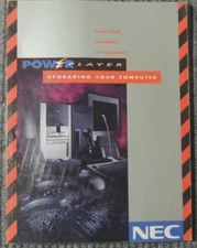 Power Player: Upgrading Your Computer. NEC Technologies, Inc. 1st Printing, 1996