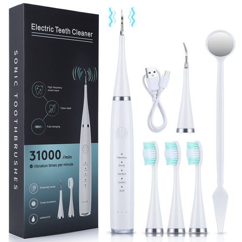 Ultrasonic Dental Scaler Electric Tooth Cleaner Calculus Remover Teeth Whitening - Picture 21 of 27