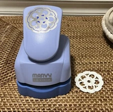 Marvy Uchida Snowflake/Flower Shaped Paper Punch Craft Scrapbooking