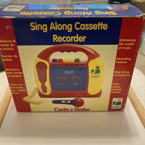 Vintage 2000 Learning Journey Spielzeug Kassettenrekorder mit Box Retro getestet funktioniert - Bild 1 von 12