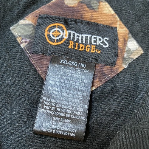 Boy’s/Kid’s Outfitters Ridge Full Zip Camo Jacket Size 2XL(18) - Picture 5 of 5