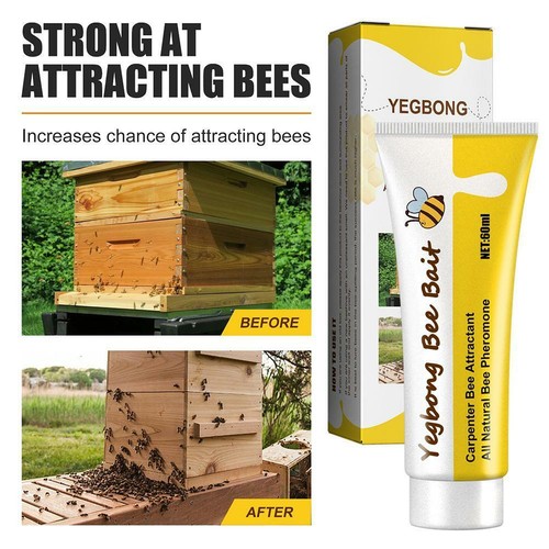 60ml Outdoor Bienenlockstoff Imkerei Werkzeug Wildbienenfänger Bienenstock Schwarm - Bild 8 von 12
