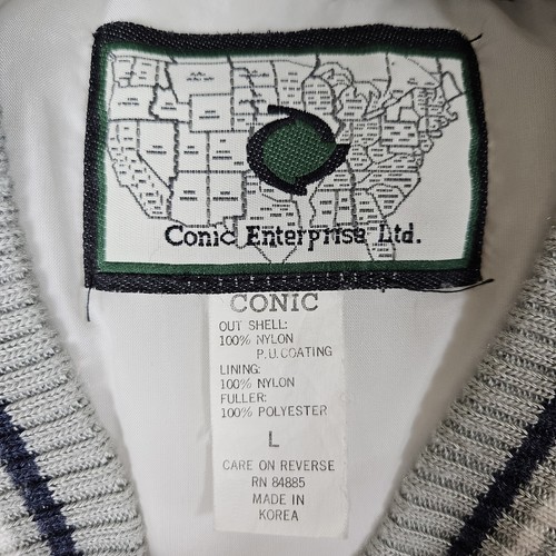 RARE Vintage Dallas Cowboys 90s Conic Puffer Coat Mens L Bomber Jacket Texas NFL - Picture 4 of 23