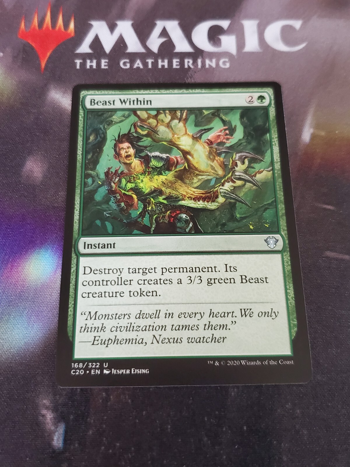 MTG. Beast Within. Commander 2020. 168/322. Nm