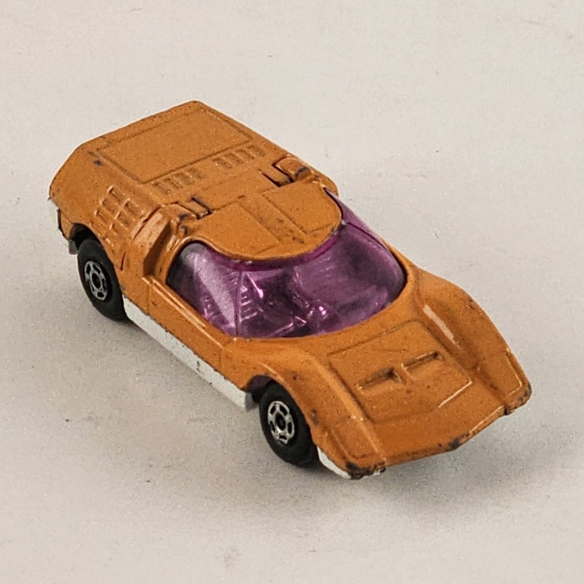 マッチボックス M-77 マツダ RX500 イギリス製 Matchbox 1971 car Superfast Mazda RX500 Orange Diecast No 66