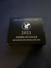 American Eagle 2021 One Ounce Silver Uncirculated Coin (W) 21EGN