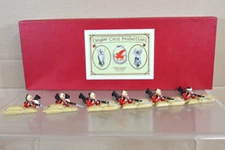 TROPHY MINIATURES DE9 EGYPT & SUDAN WAR SCOTS GUARDS LYING PRONE & SANDBAGS pjm