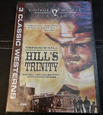 Hill's Trinity - 3 Classic Westerns DVD, 2005 Terence Hill New. Factory sealed