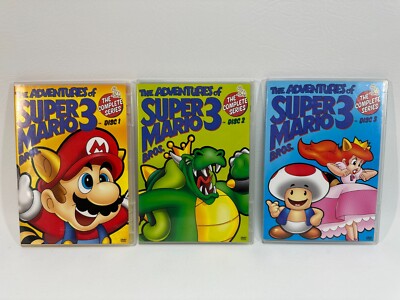 Adventures Of Super Mario Bros 3 - The Complete Series (DVD, 2007