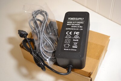 Power Supply Charger 53.5V 2A Electric Scooter with Power Cord SJT-125E NIU KQi2