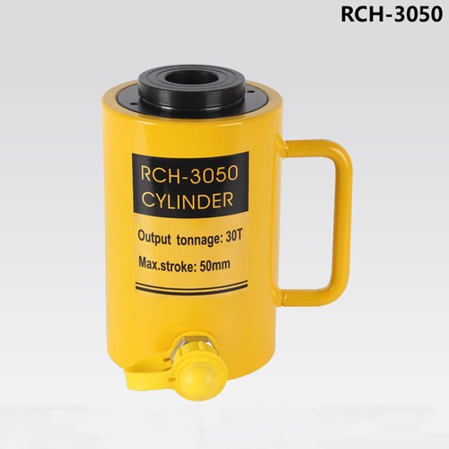 Hollow Hydraulic Jack Cylinder RCH-3050 30T with Automatic Shrinkage Function - Picture 1 of 10