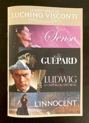 Program Luchino Visconti - Burt Lancaster, Helmut Berger, Claudia Cardinale ..