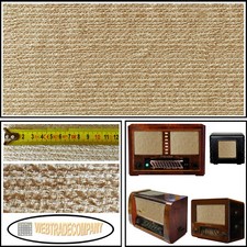 Röhrenradio Ersatzstoff "luftig antik" für Mende, Lumophon, Telefunken uva. NEU!