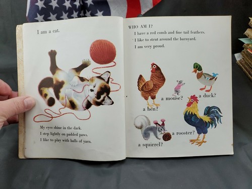 What Am I, A Picture Quiz Book #58 A Little Golden Book "B" Edition 1949 - Picture 5 of 6