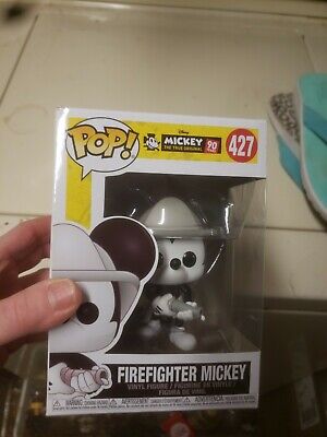 Funko Pop Disney: Firefighter Mickey #427 90 Years 889698321853 | eBay