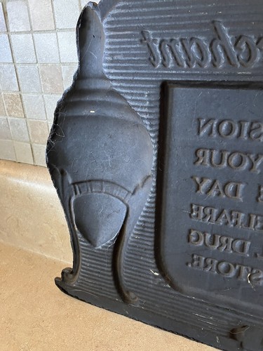 Antique Vtg 1930s Art Deco Pharmacy Drug Store Sign Plaque Johnson & Johnson - Picture 9 of 15
