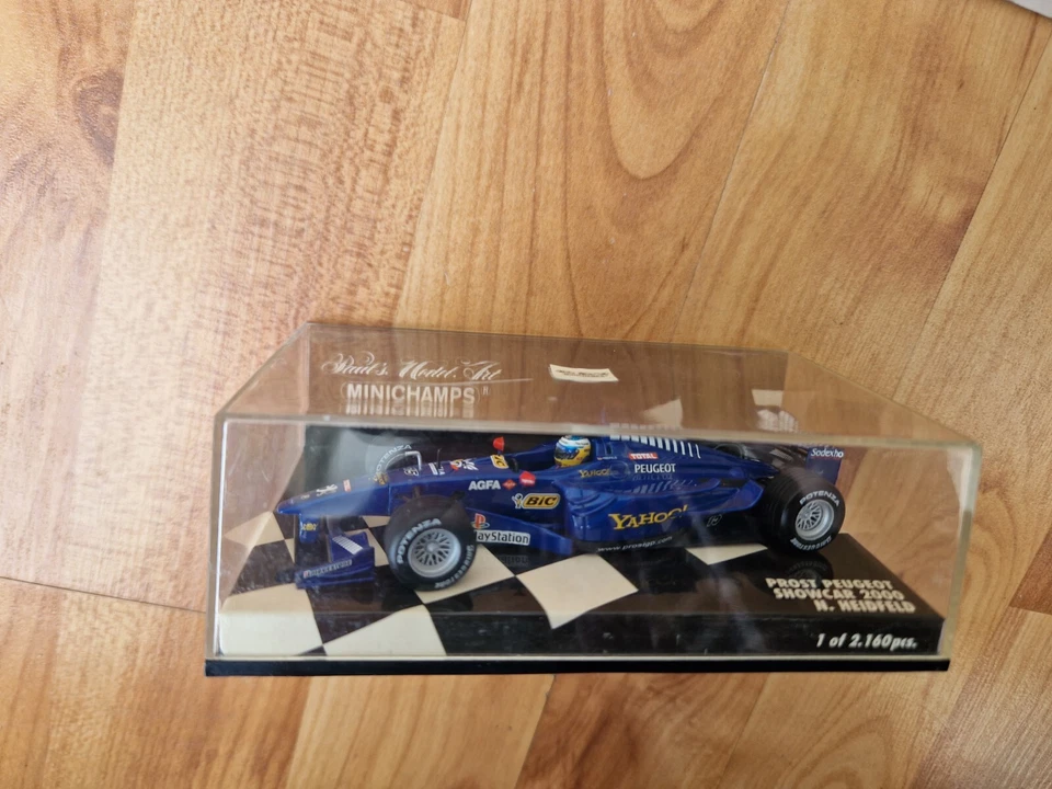 MINICHAMPS 1/43 Prost Esposizione Auto 2000 Nick Heidfeld F1 Pressofuso Auto - Immagine 2 di 4