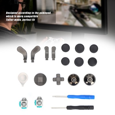 19 In 1 Gamepad Button Set Metal Replacement Button Paddles With Tools For X Hot
