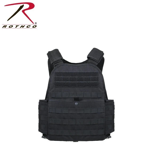 Rothco MOLLE Carrier Vest - Black - Image 2 of 2