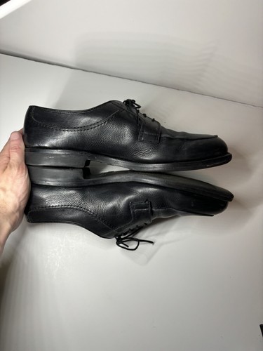 Zapatos de vestir ALLEN EDMONDS Stockbridge para hombre 10,5 D negros punta dividida - Imagen 8 de 11