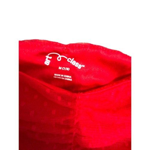 Art Class Girls Fancy Top Red Size M 7-8 - Picture 2 of 6