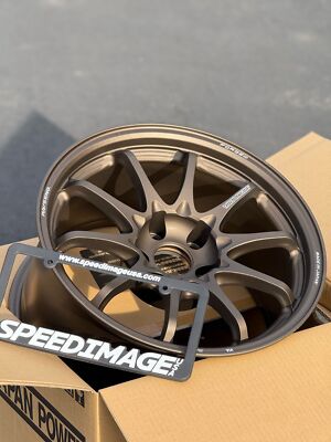 RAYS VOLK RACING CE28N PLUS 18X9.5 +22 5X114.3 BLAST BRONZE SET OF 4 WHEELS
