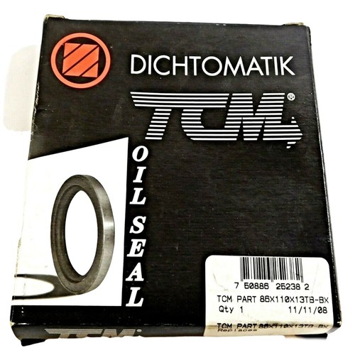 TCM 86X110X13TB-BX Oil Seal 86 mm x 110 mm x 13 mm TB