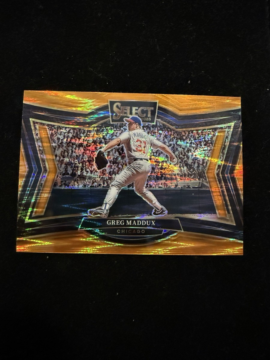 2025 Panini Select - Orange Flash Prizm - Diamond Level- Greg