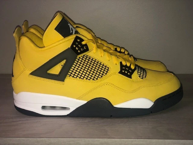 Talla 13 - Jordan 4 Retro Mid Lightning Foto 2 de 4