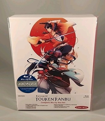 NEW Katsugeki Touken Ranbu Limited Edition Blu-ray Aniplex USA Rare OOP