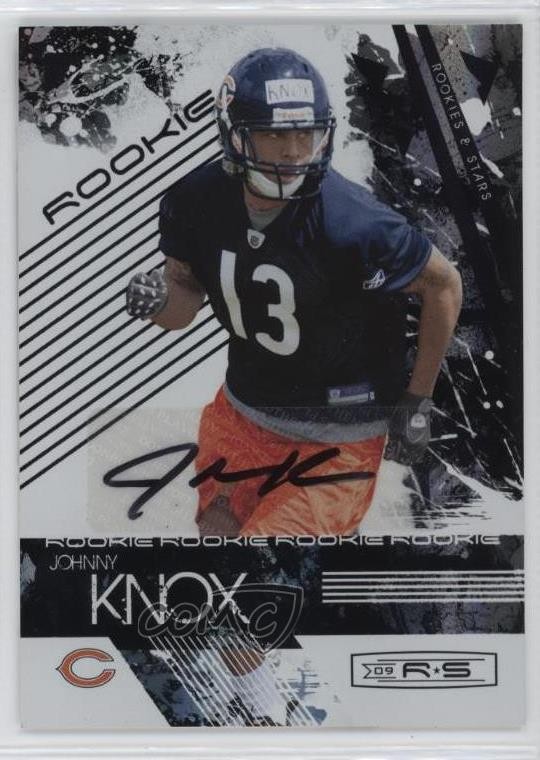 Johnny Knox Donruss Rookies & Stars #164 Longevity-Autograph