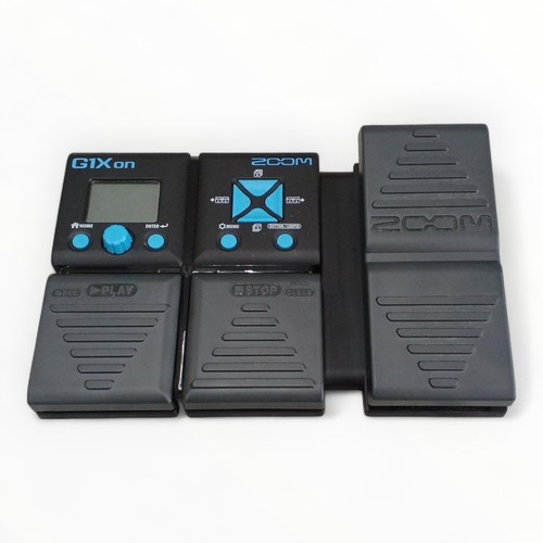 ZOOM G1XON Processor Effects Pedal Tested & Works 6678
