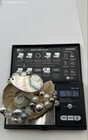 Silver-Tone Pearl Seashell Necklace & Earring Jewelry Set 57.87 Grams — photo 6